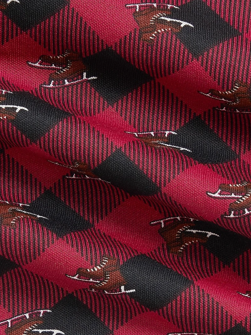 Baby Boy's Printed Plaid 2-Piece Sweater & Pants Set