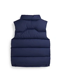 Little Boy's & Quilted Down Vest