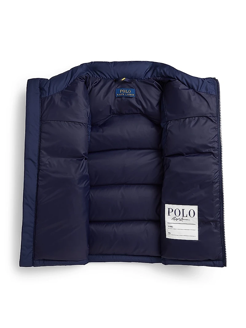 Little Boy's & Quilted Down Vest