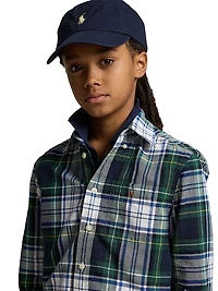 Little Boy's & Plaid Cotton Shirt