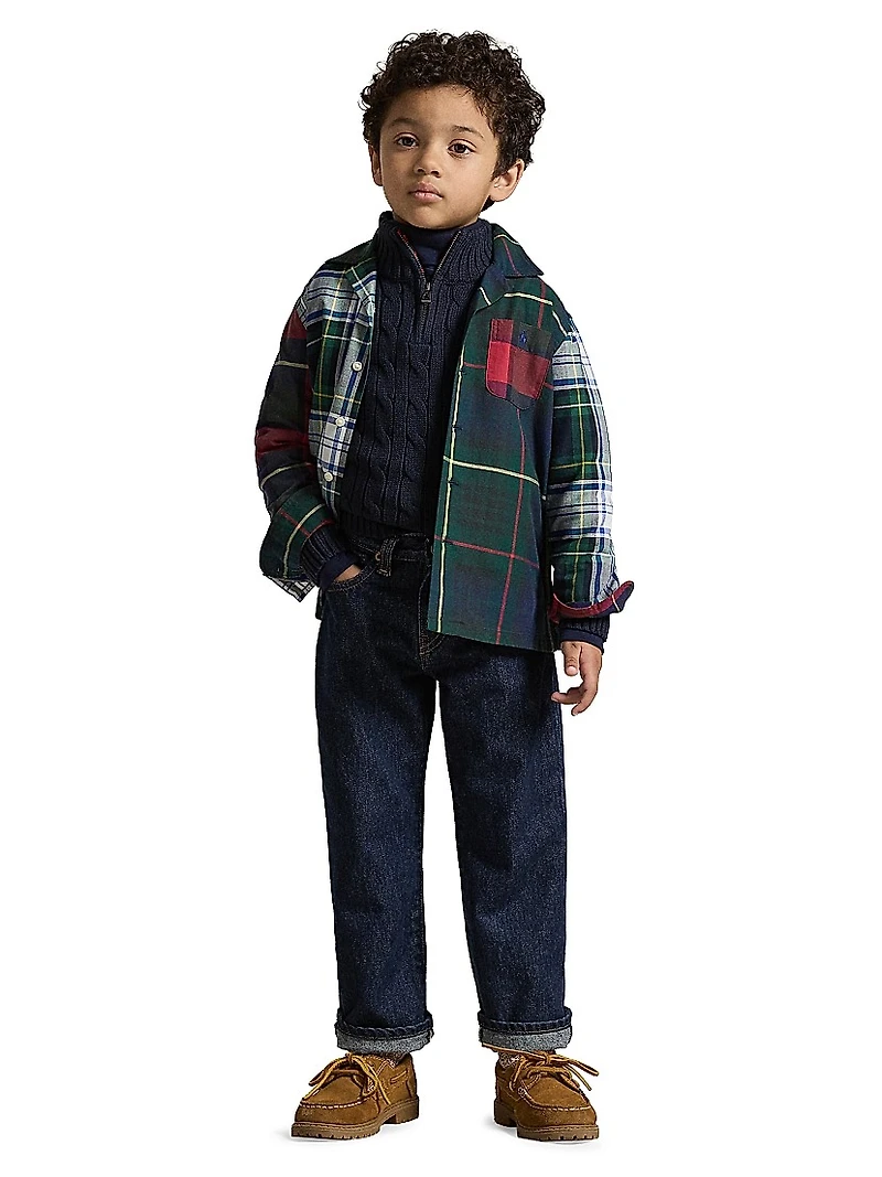 Little Boy's & Classic Oxford Sport Shirt
