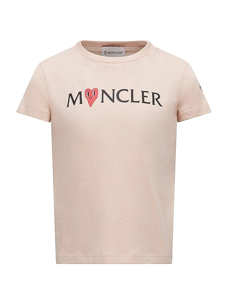 Little Girl's & Crewneck T-Shirt Cotton