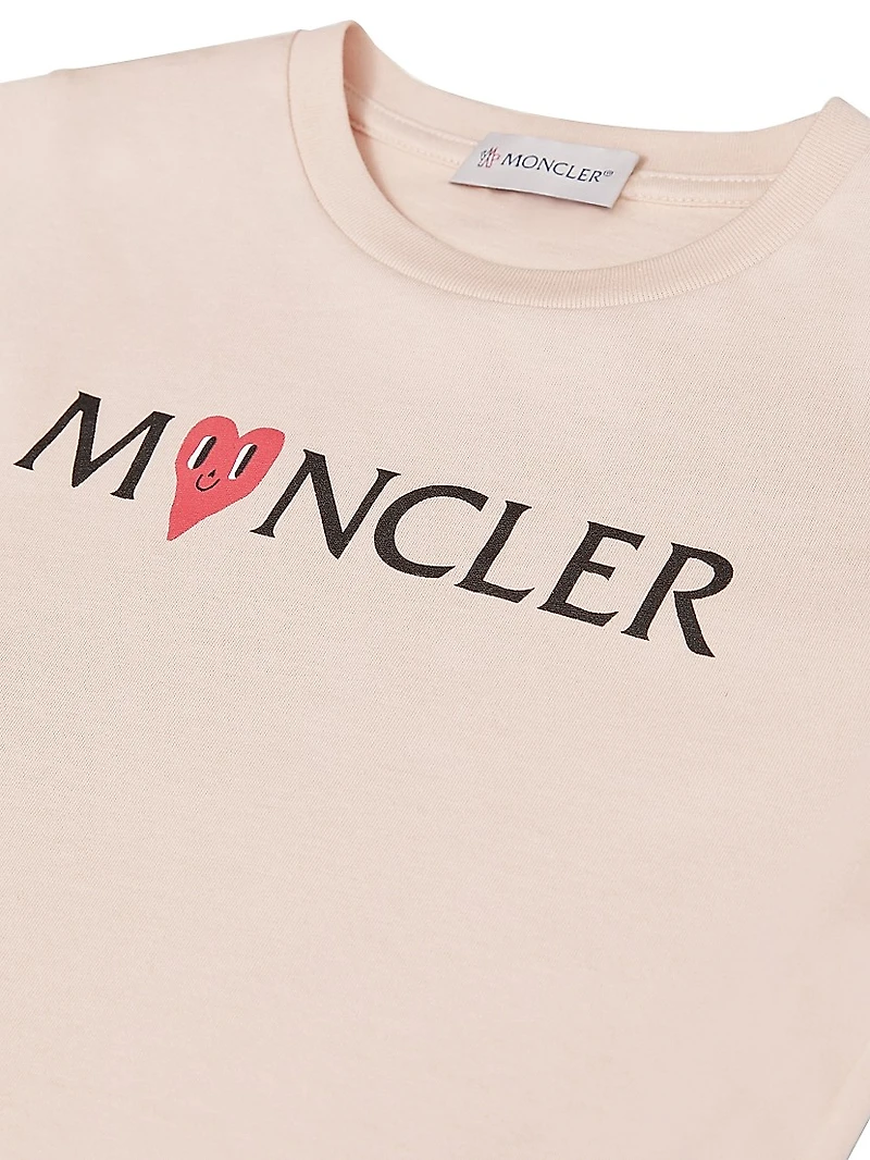Little Girl's & Crewneck T-Shirt Cotton