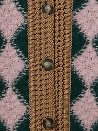 Crochet Bowling Cardigan