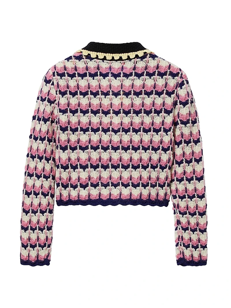 Long Sleeves Picket Polo Shirt