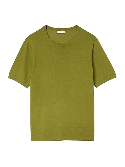 Flowing Knit T-Shirt