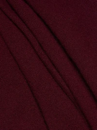 Cashmere Foldover Knit Pants