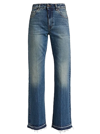 High-Rise Bootcut Jeans