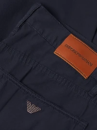 5-Pocket Cotton Straight-Leg Pants