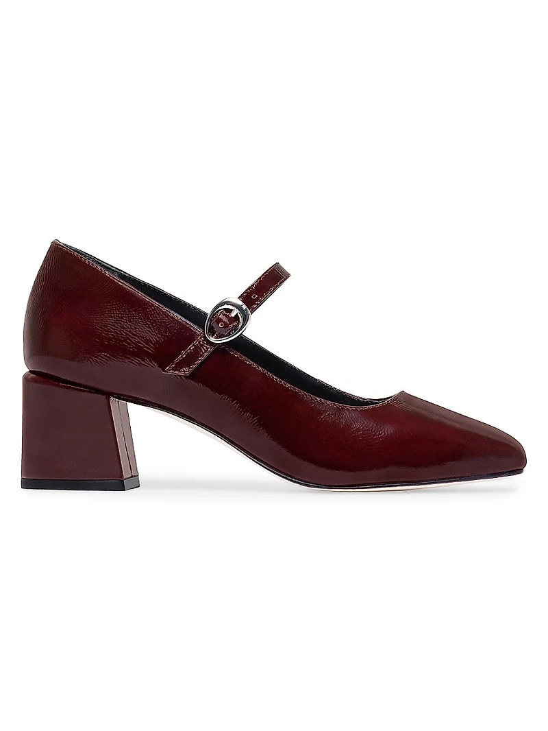 Ancona Block Heel Mary Janes