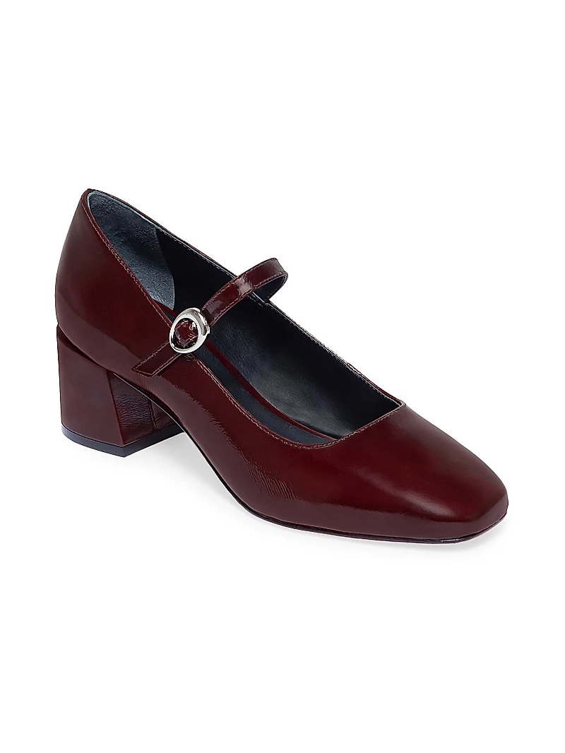 Ancona Block Heel Mary Janes