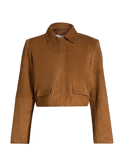 Sullivan Suede Crop Jacket