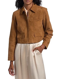 Sullivan Suede Crop Jacket
