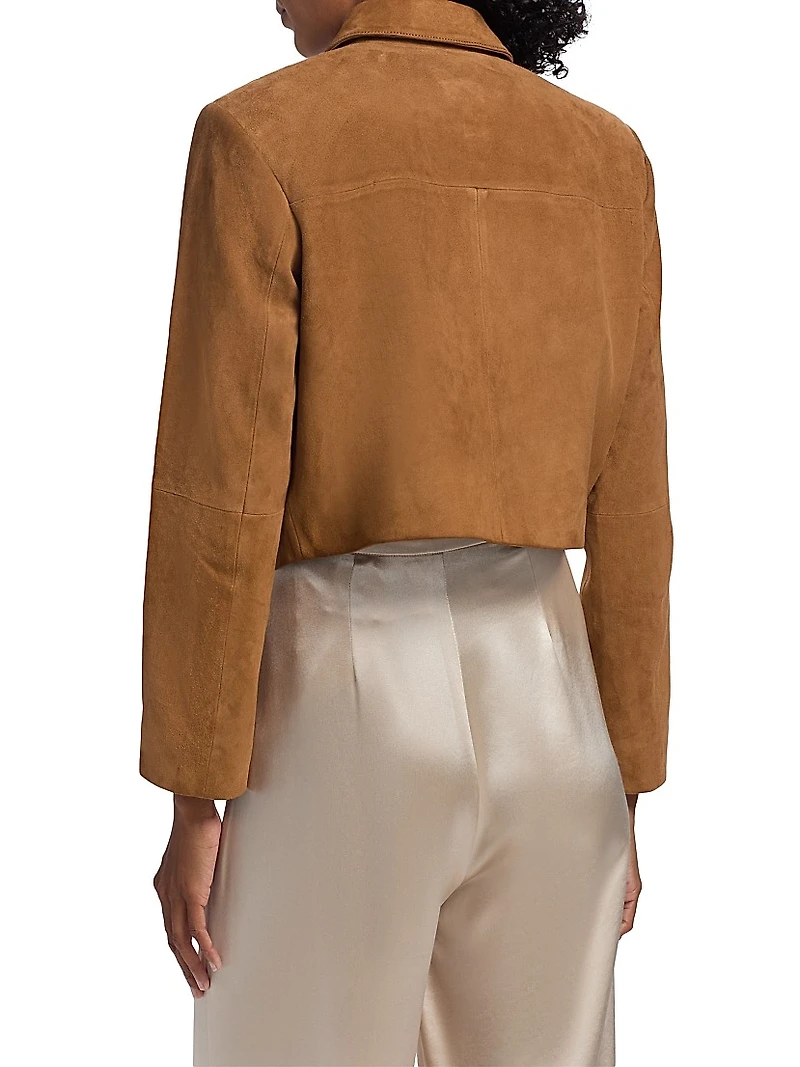 Sullivan Suede Crop Jacket