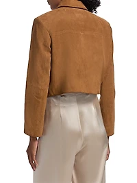 Sullivan Suede Crop Jacket