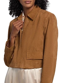 Sullivan Suede Crop Jacket