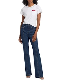 Heart Pocket Cotton T-Shirt