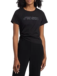 J'adore Stretch-Cotton T-Shirt