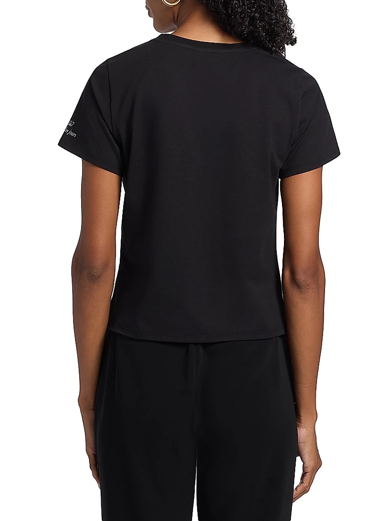 J'adore Stretch-Cotton T-Shirt