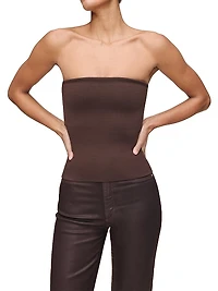 Instasculpt Fine Knit Tube Top