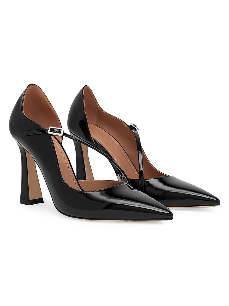 Bettina 90MM Patent Leather Pumps