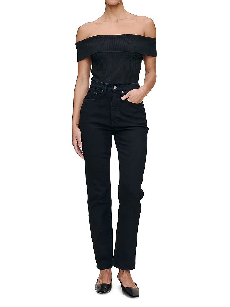 Kristy Cigarette Sculpt System High Rise Jeans