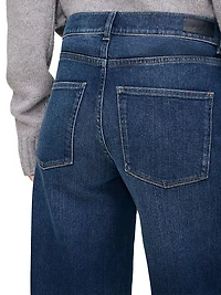 Hepburn Wide Leg Mid Rise Jeans