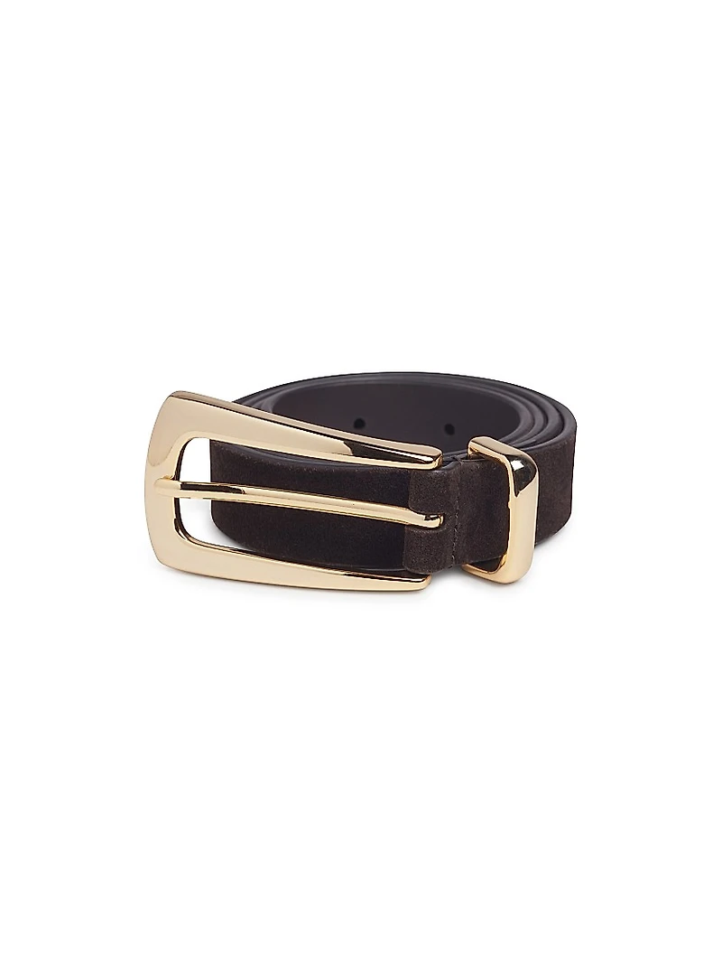 The Statement Suede Belt