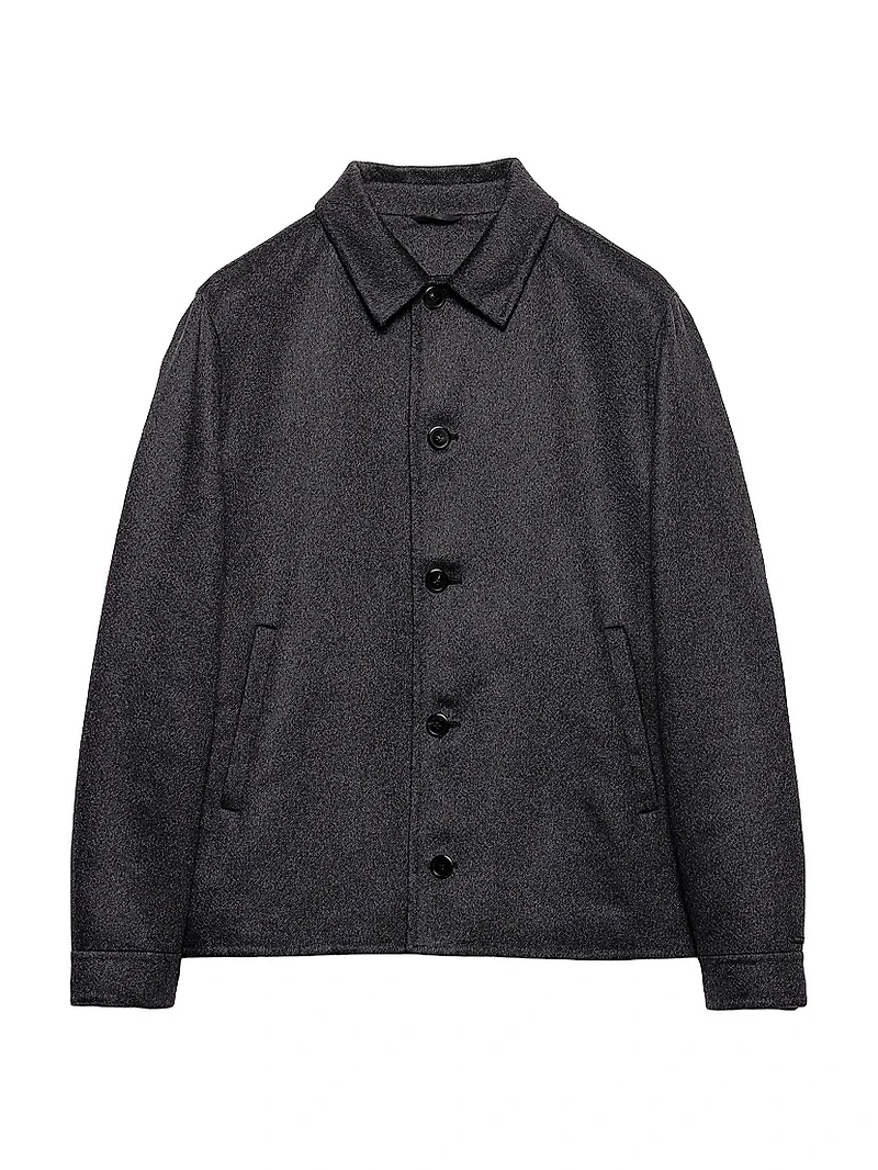 Cashmere Blouson Jacket