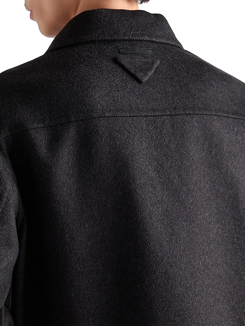 Cashmere Blouson Jacket