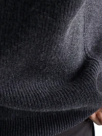 Wool and Cashmere Zipper Vest