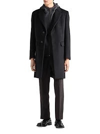 Wool and Cashmere Zipper Vest