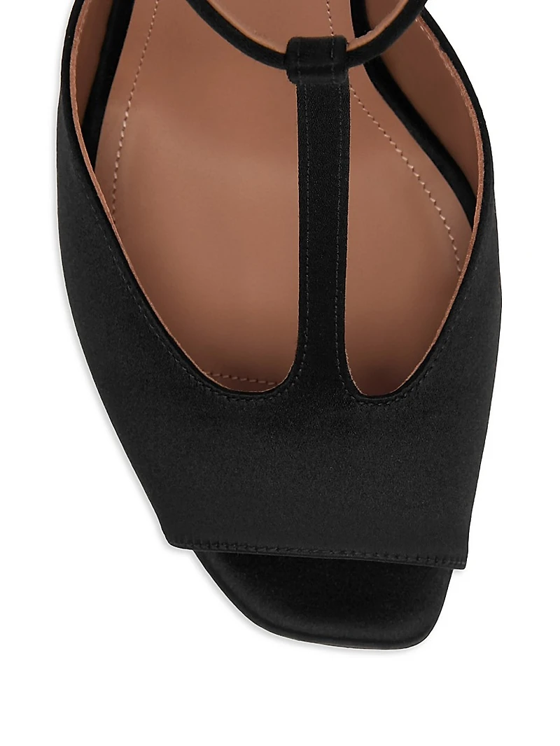 Nomi 90MM Satin Sandals