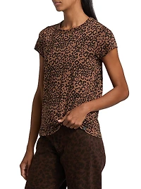 All Over Leopard-Print Cotton T-Shirt