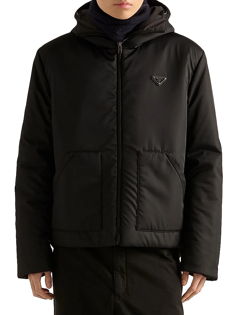 Re-Nylon Hooded Jacket