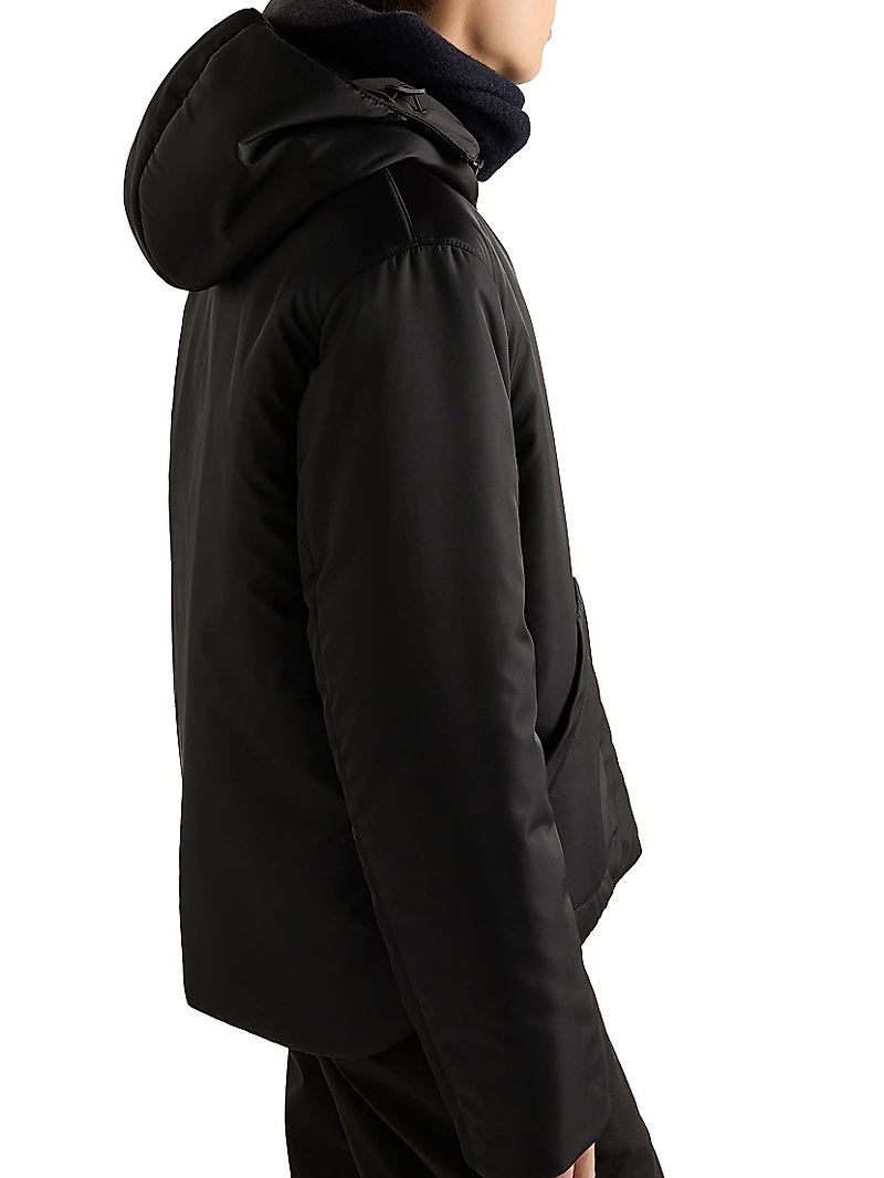 Re-Nylon Hooded Jacket