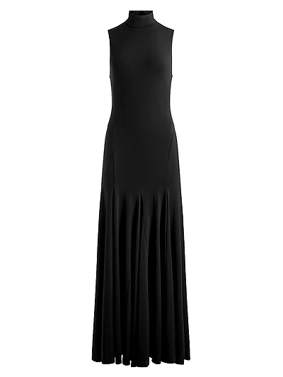 Augusta Open-Back Maxi Dress
