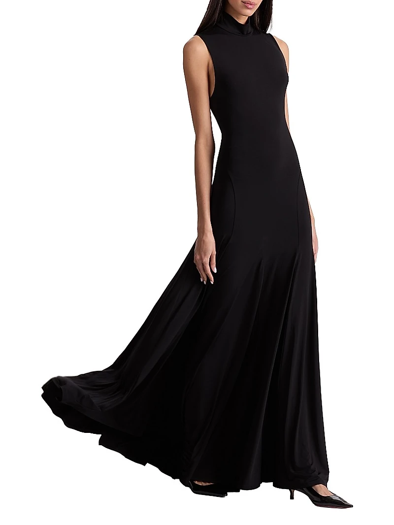 Augusta Open-Back Maxi Dress