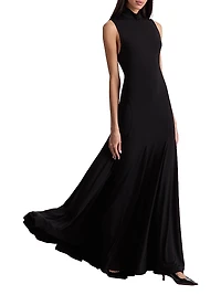 Augusta Open-Back Maxi Dress