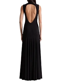Augusta Open-Back Maxi Dress