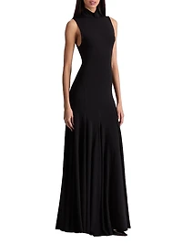 Augusta Open-Back Maxi Dress