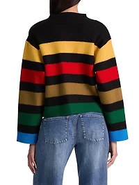 Pearson Striped Sweater Jacket