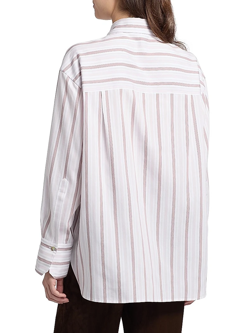 Striped Oversized Shirt