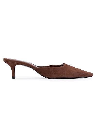 Riley 50MM Suede Mules