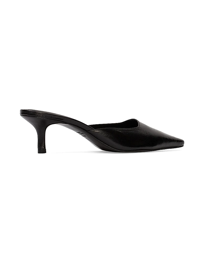 Riley 50MM Leather Mules