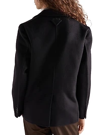 Single-Breasted Cashmere Jacket