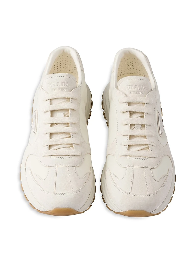 Prax Suede and Re Nylon Sneakers