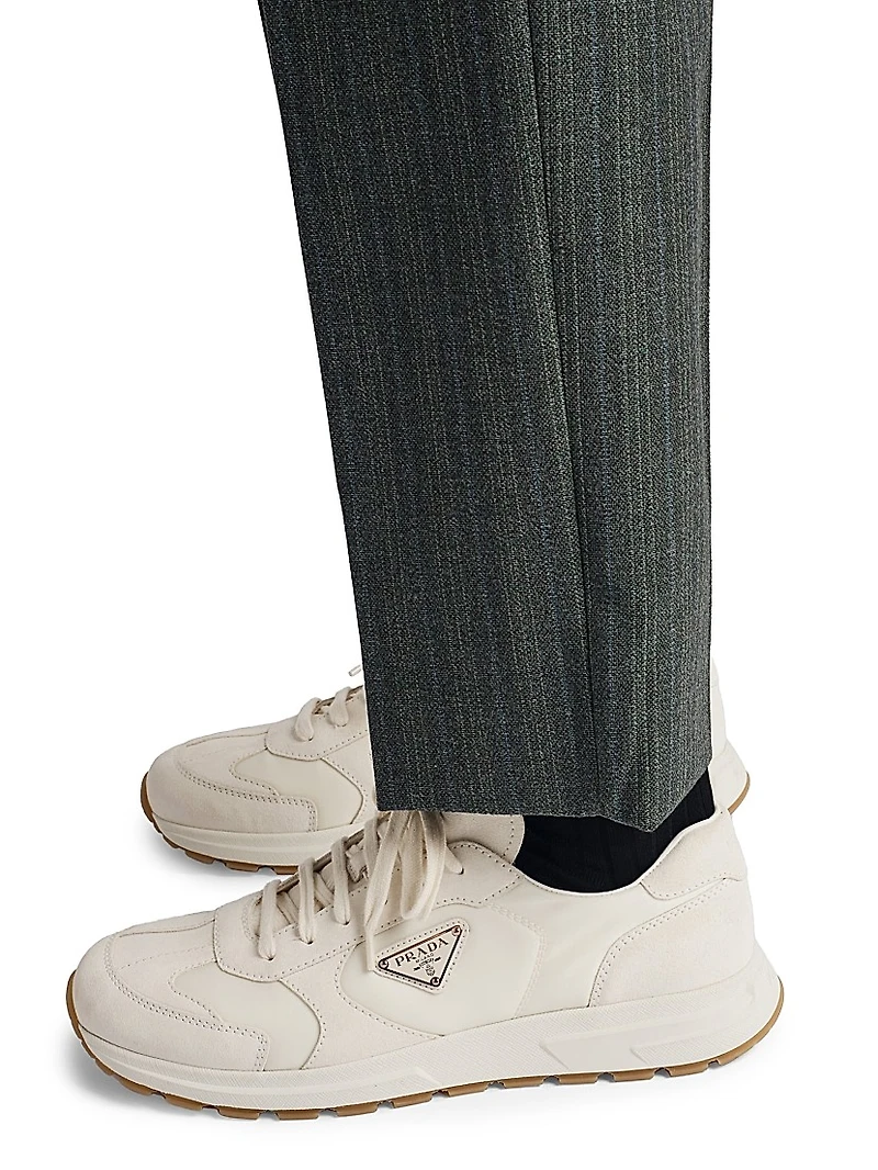 Prax Suede and Re Nylon Sneakers