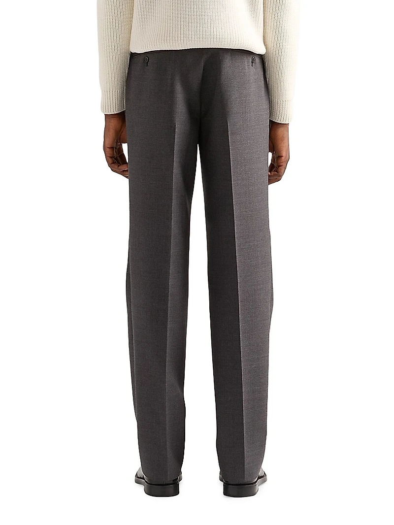 Wool and Silk Pants
