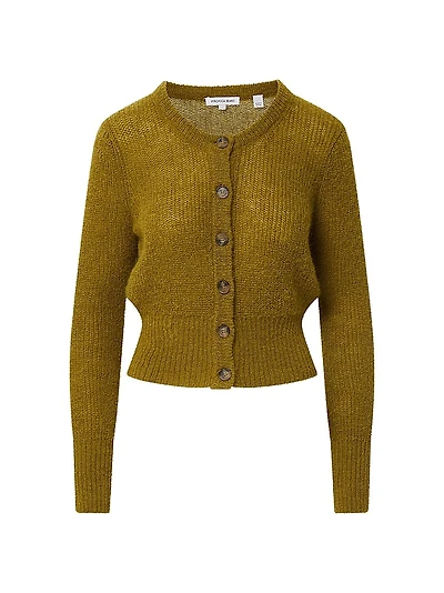 Gilmour Mohair-Alpaca Cardigan